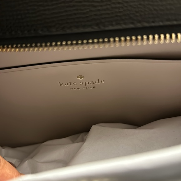 🌸Spring Sale Kate Spade Refined Grain Cara Large Tote Black Bag - Picture 7 of 9